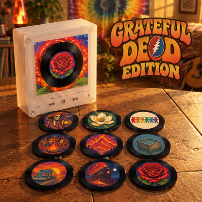 Vinyl Vibe GD Edition music box with nine discs