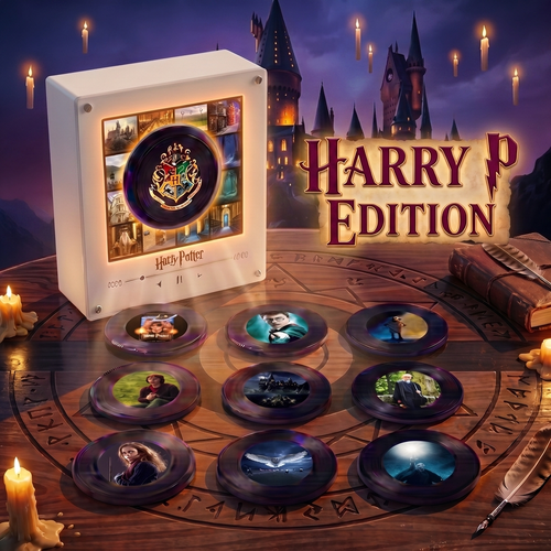 Vinyl Vibe™ Potter Inspired - Customizable Magnetic Music Box