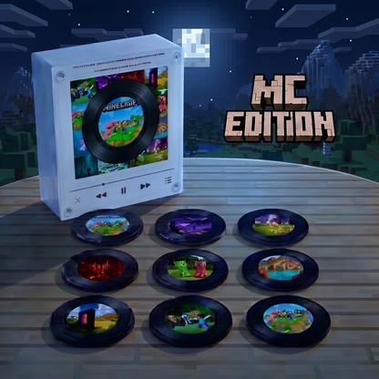 Vinyl Vibe™ MC - Customizable Magnetic Music Box