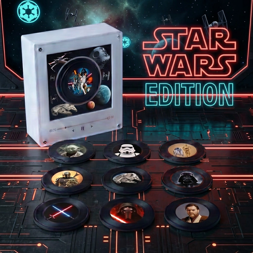 Vinyl Vibe™ SW - Customizable Magnetic Music Box