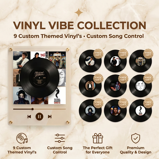 Vinyl Vibe™ Guys - Magnetic Music Box
