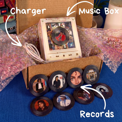 Vinyl Vibe™ Guys - Magnetic Music Box