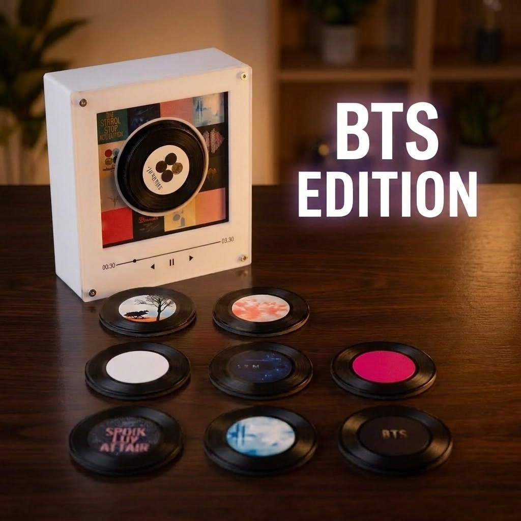 Vinyl Vibe™ Girls - Magnetic Music Box