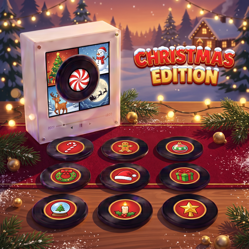 Vinyl Vibe™ Christmas Edition - Magnetic Music Box
